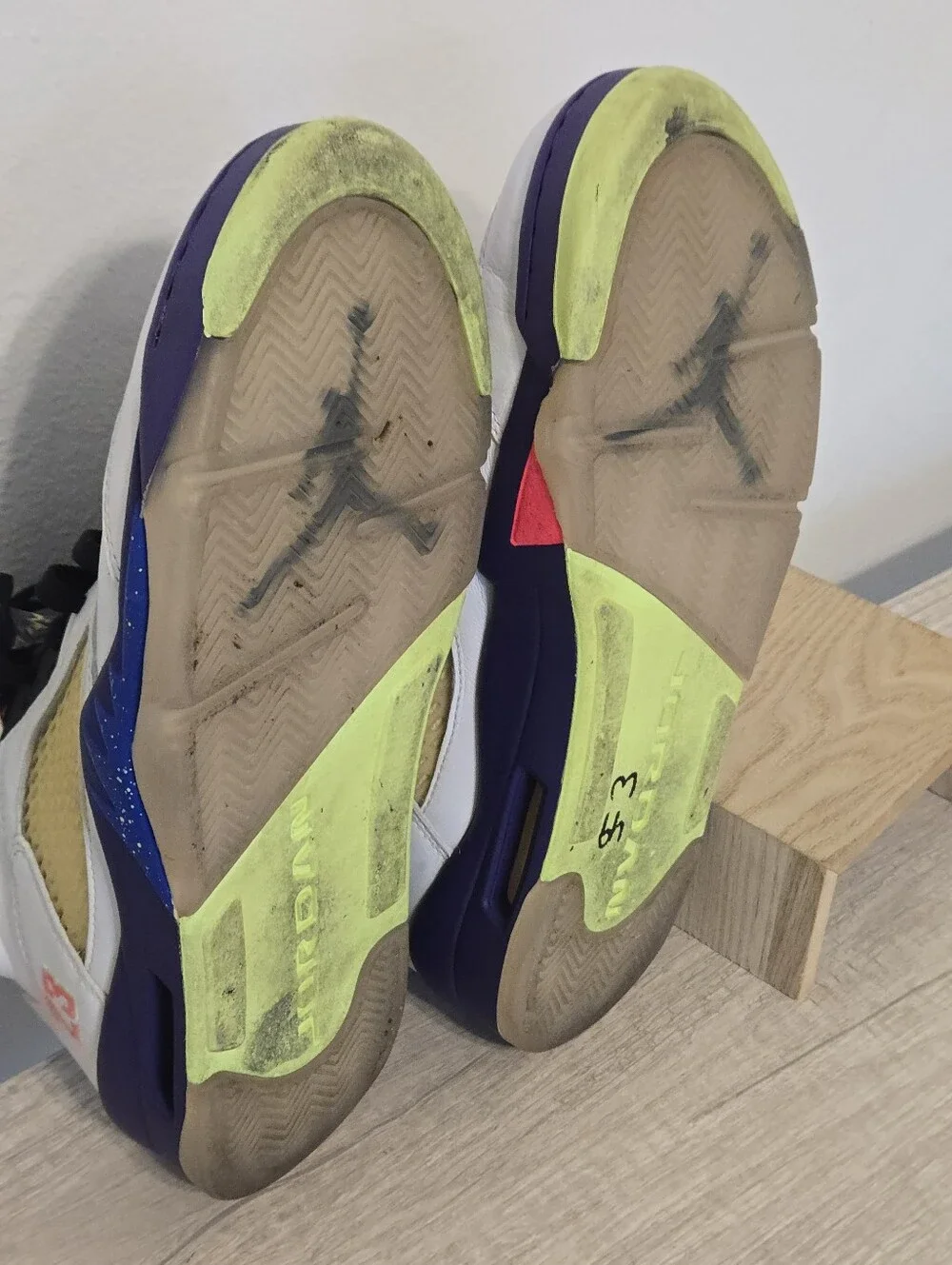 Nike Air Jordan 5 V Retro Alternate Bel-Air Mens 9 Sneakers DB3335-100